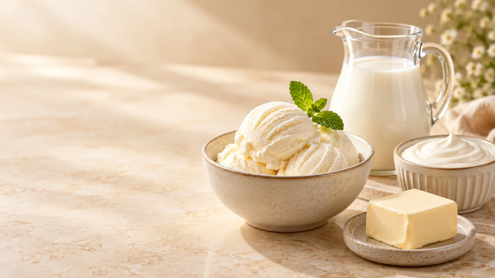 Dairy Products for commercial food production