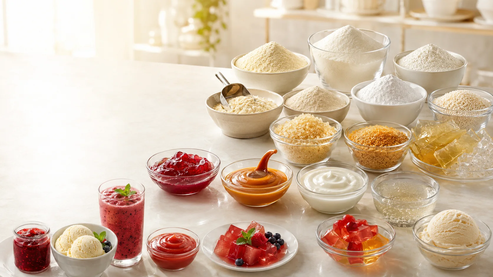 Hydrocolloids ingredient applications
