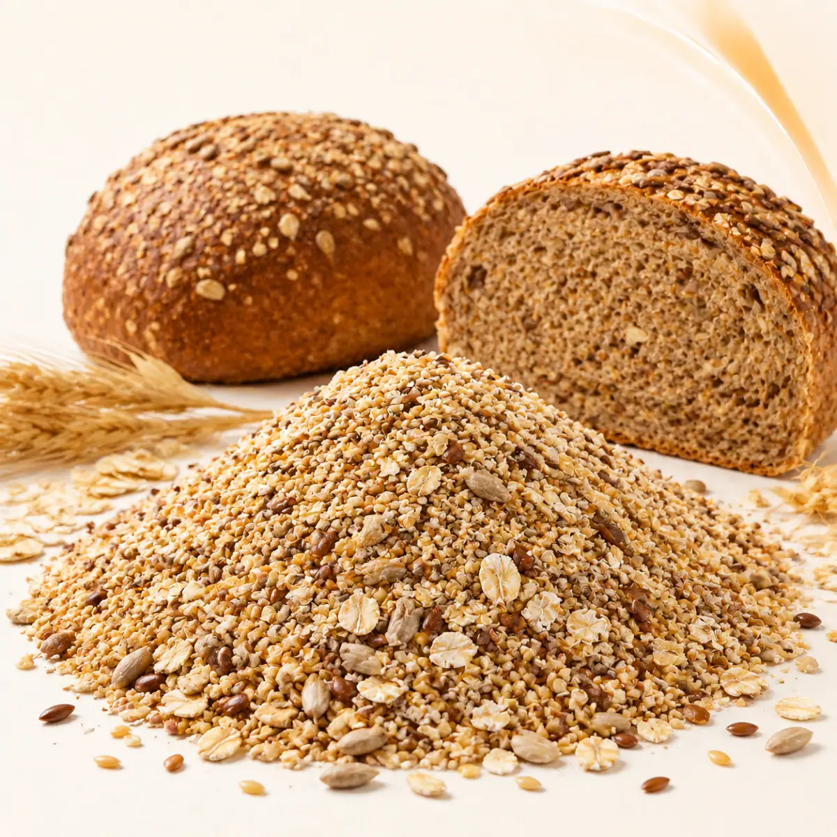 Kraftkorn for commercial food production