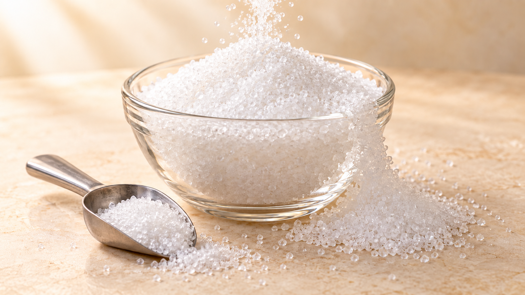 Saccharin for commercial food production