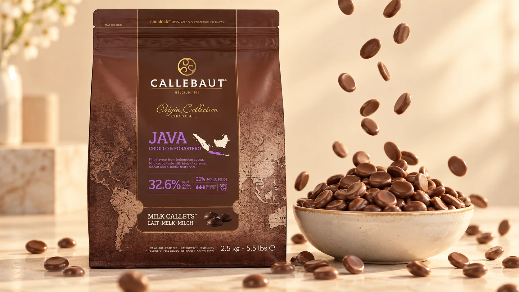 Java Single Origin (32.5%) for commercial food production