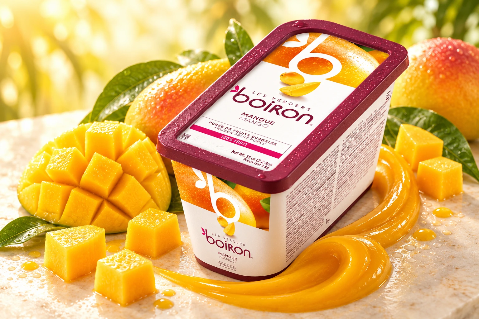 Boiron Mango Puree for commercial food production