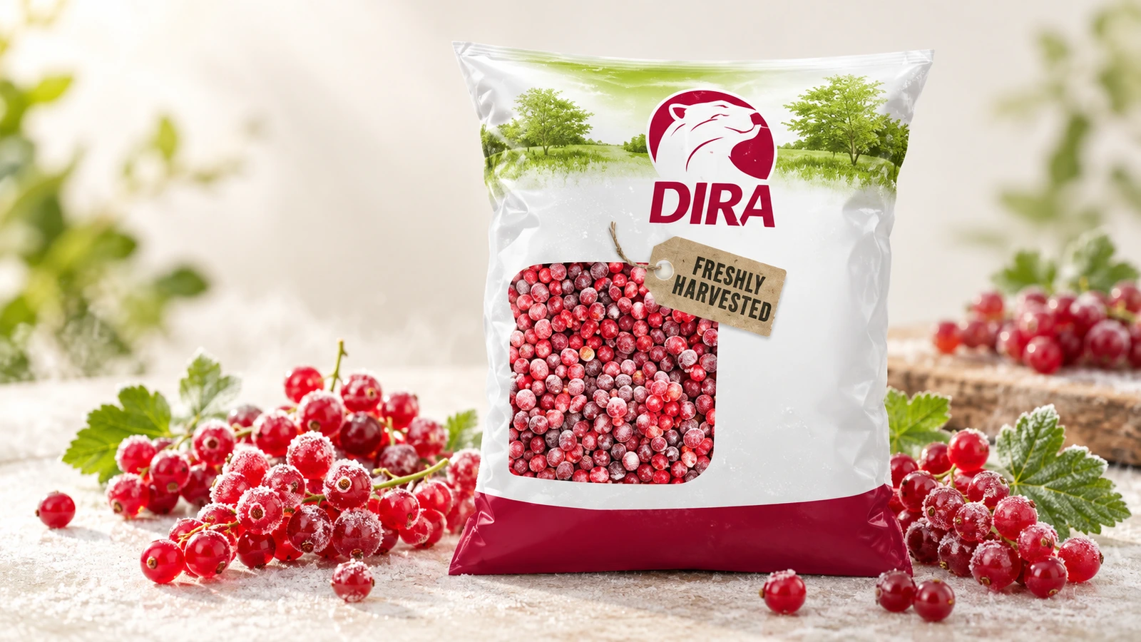 Red Currant Frozen for commercial food production