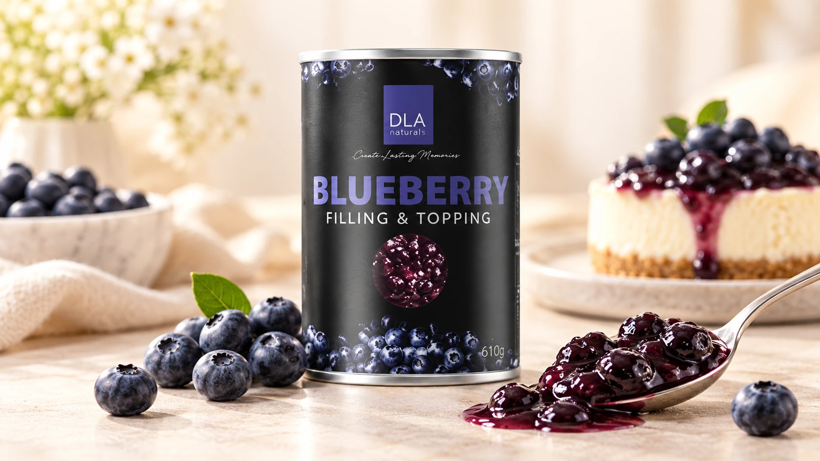 Blueberry Filling for commercial food production