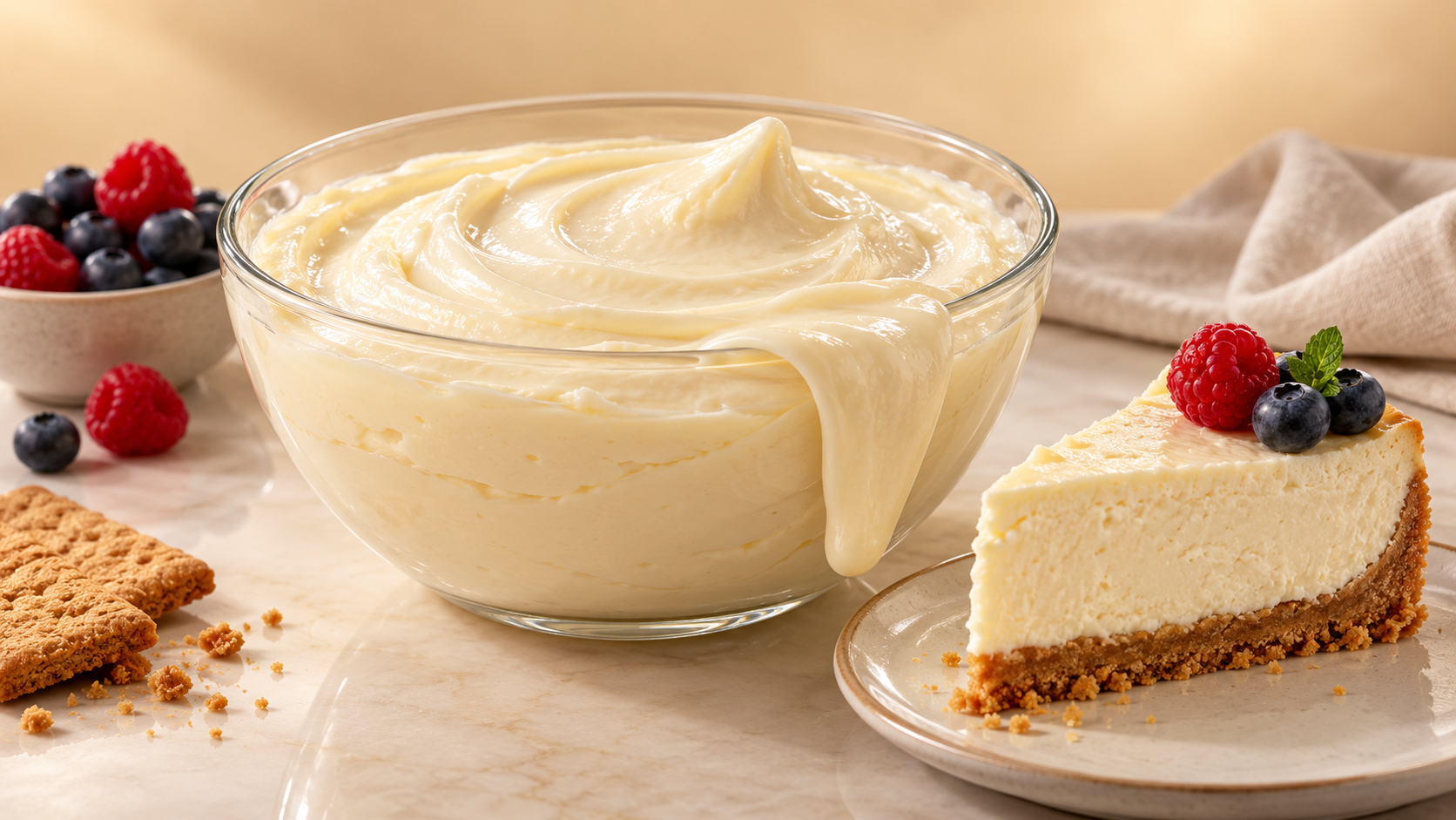 Cheese Cake Base for commercial food production
