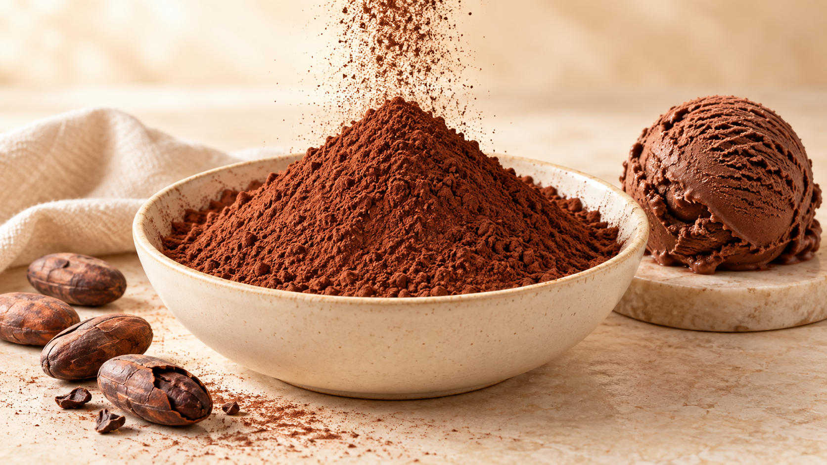 Chocolate Madagasca-Powder for commercial food production