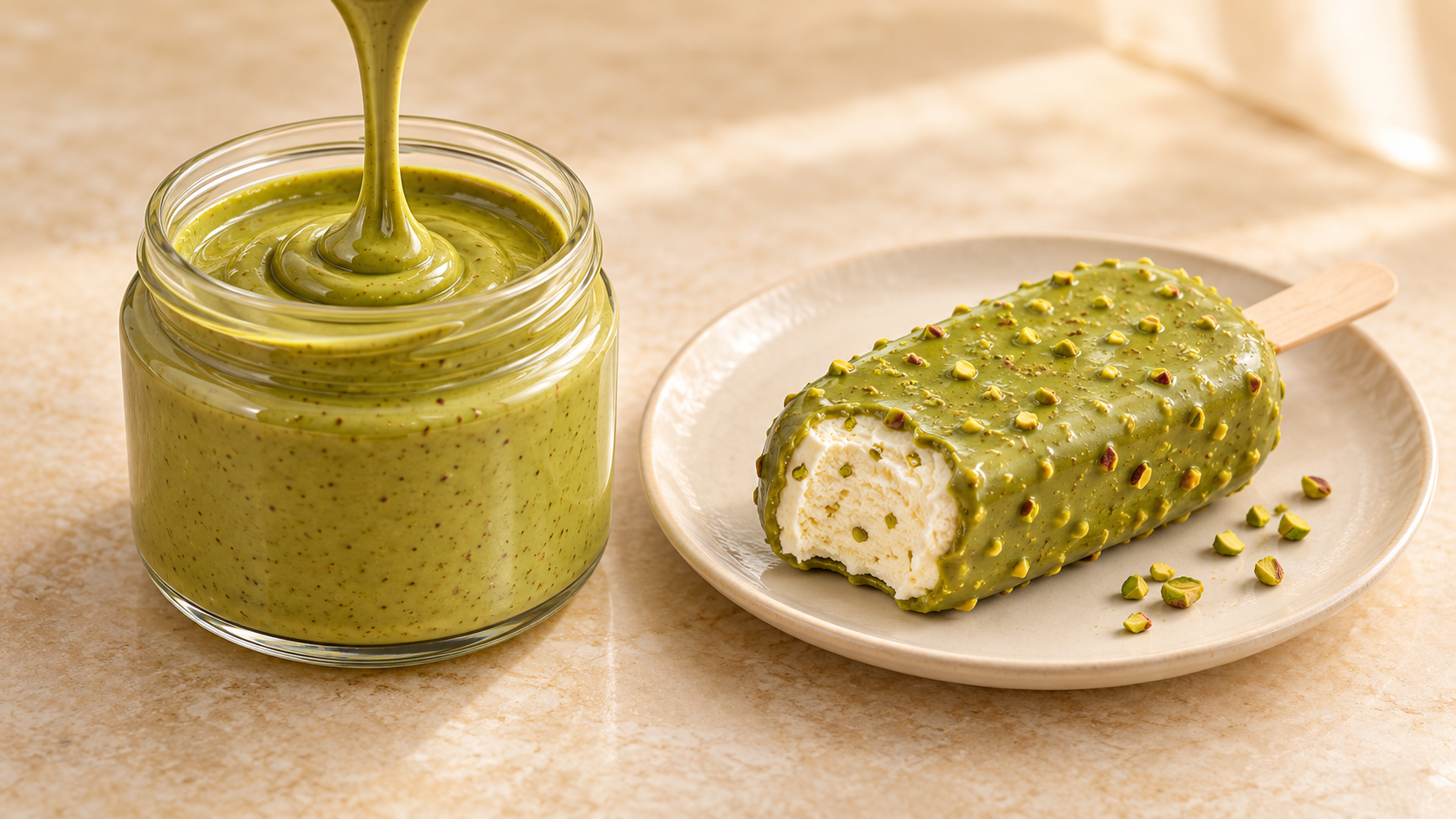Cop. Pistachio Tipo for commercial food production