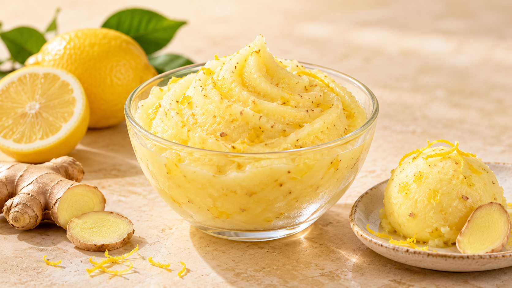 Ginger Lemon for commercial food production