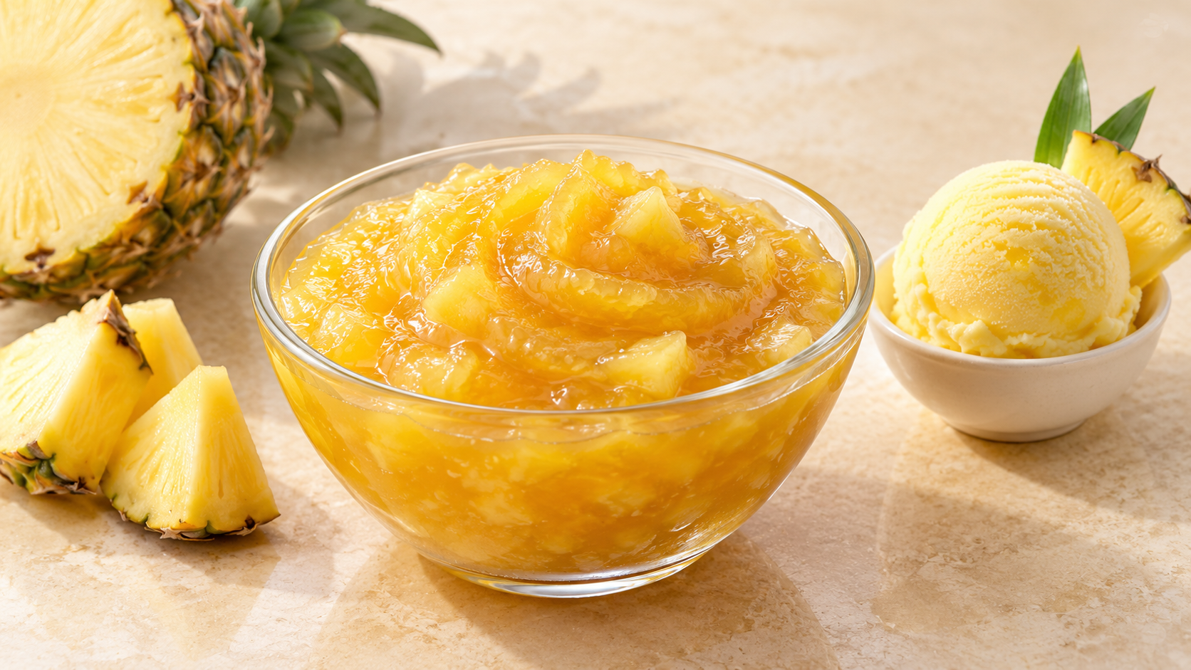 Pineapple for commercial food production