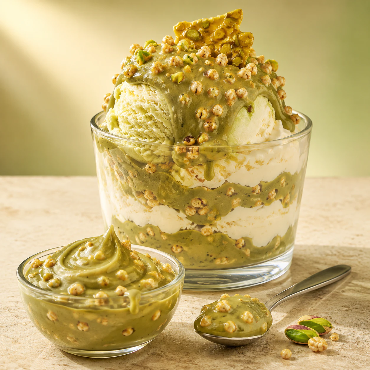 Quella Pistacchio Crunchy for commercial food production