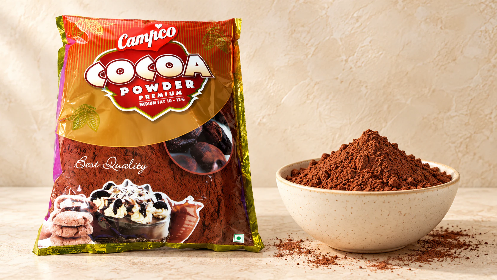 Cocoa Powder for commercial food production